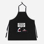 Polite Jaws-unisex kitchen apron-DinoMike