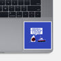 Polite Jaws-none glossy sticker-DinoMike