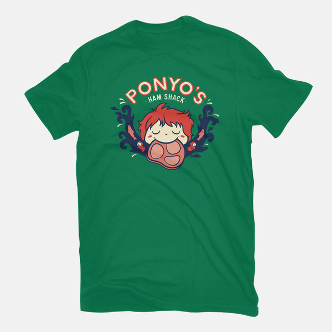 Ponyo's Ham Shack-unisex basic tee-aflagg