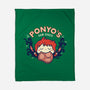 Ponyo's Ham Shack-none fleece blanket-aflagg