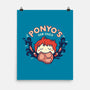 Ponyo's Ham Shack-none matte poster-aflagg