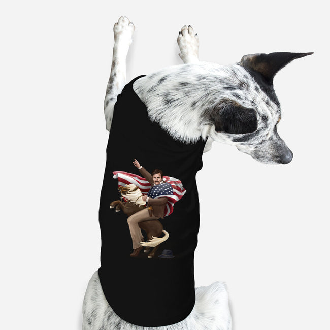 Portrait of Greatness-dog basic pet tank-Diana Roberts