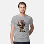 Portrait of Greatness-mens premium tee-Diana Roberts