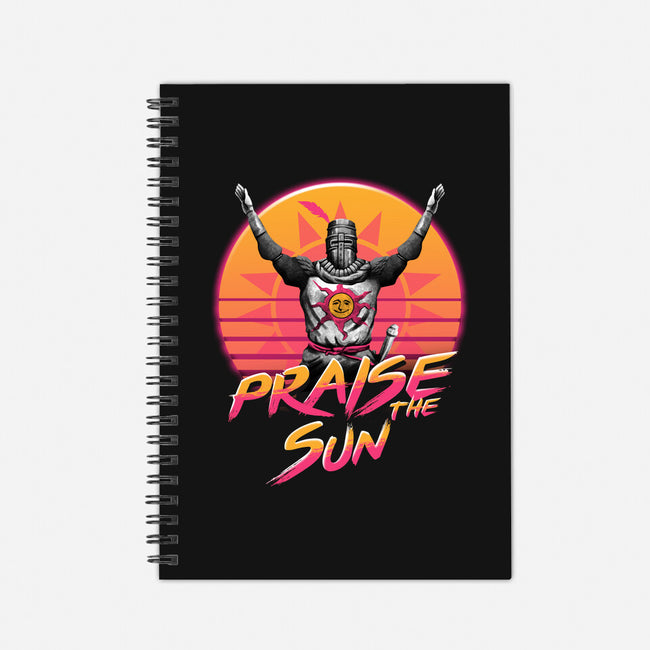 Praise the Sunset Wave-none dot grid notebook-vp021