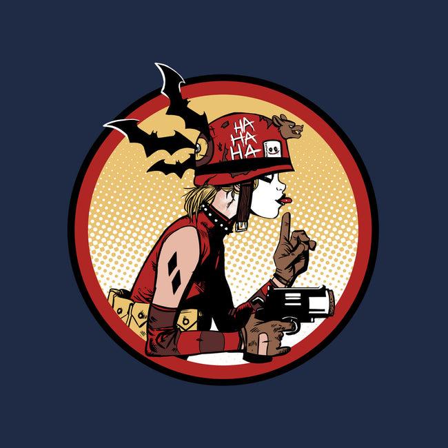 Prank Girl-none polyester shower curtain-Fishmas