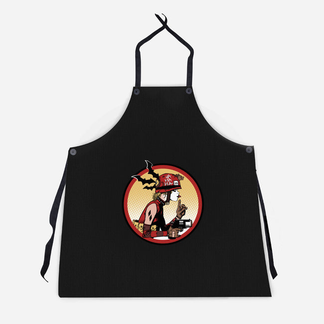 Prank Girl-unisex kitchen apron-Fishmas