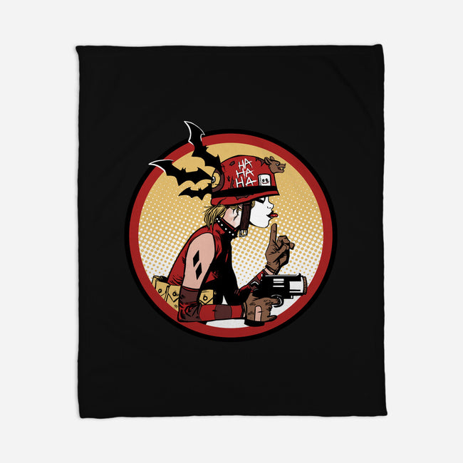 Prank Girl-none fleece blanket-Fishmas