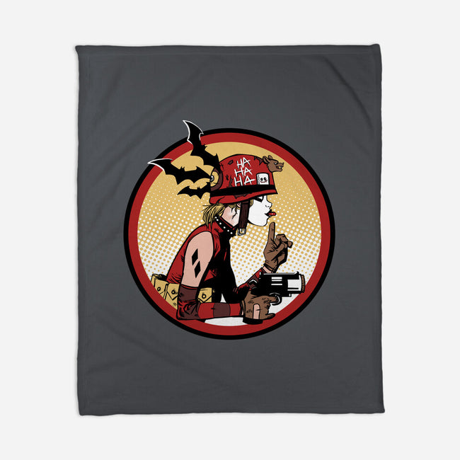 Prank Girl-none fleece blanket-Fishmas