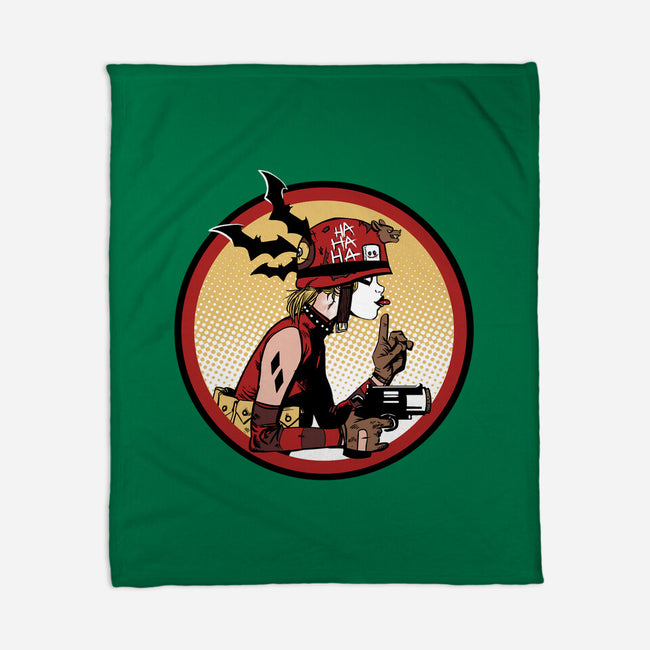 Prank Girl-none fleece blanket-Fishmas