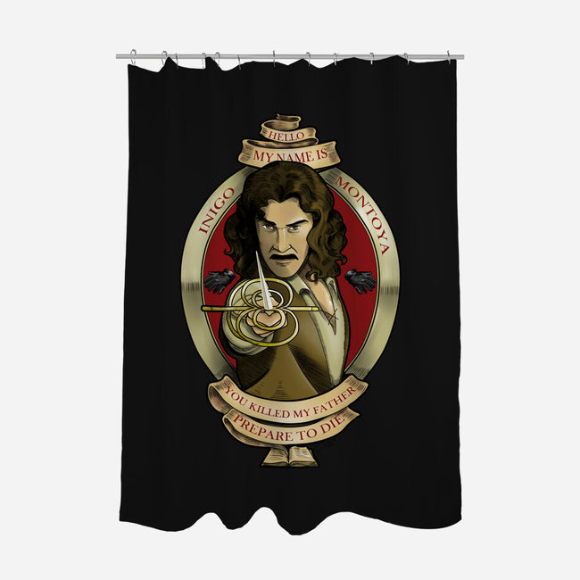 Prepare to Die-none polyester shower curtain-Soletine