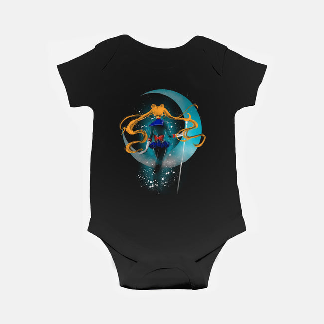 Pretty Guardian of the Galaxy-baby basic onesie-kharmazero