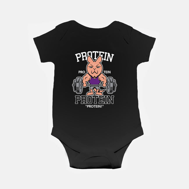 Protein Gym-baby basic onesie-Boggs Nicolas