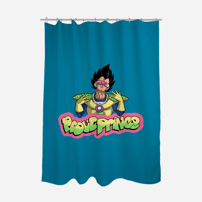 Proud Prince-none polyester shower curtain-punksthetic