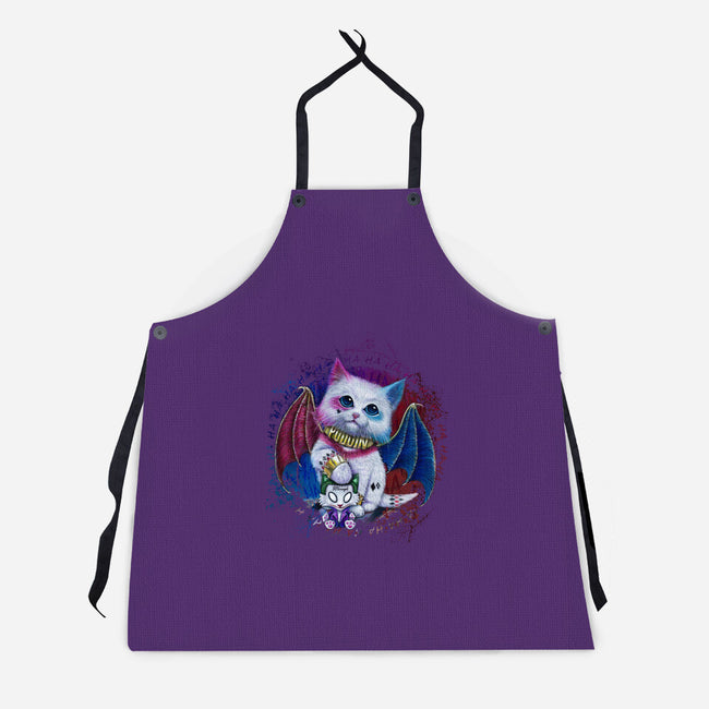 Puddin'-unisex kitchen apron-MoniWolf