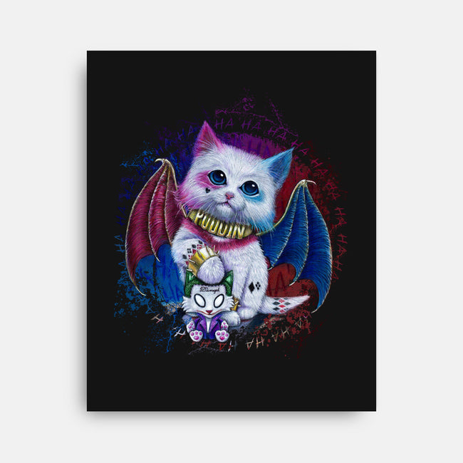 Puddin'-none stretched canvas-MoniWolf