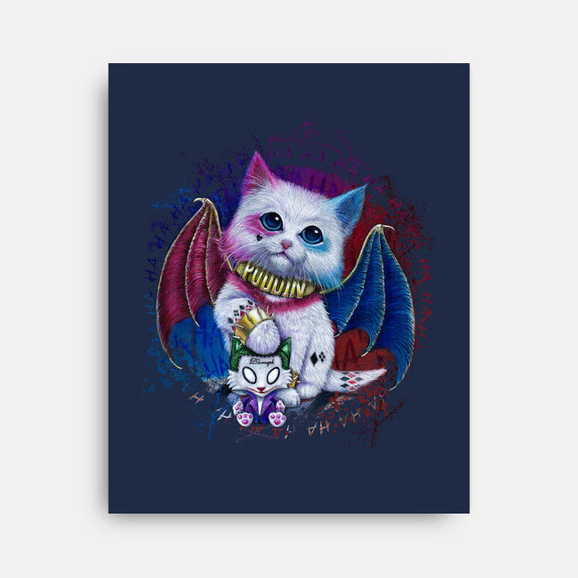 Puddin'-none stretched canvas-MoniWolf