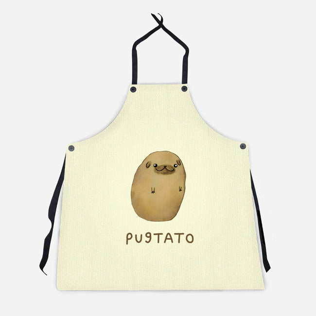 Pugtato-unisex kitchen apron-SophieCorrigan