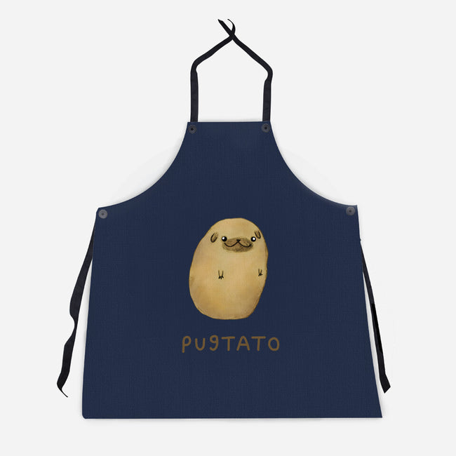 Pugtato-unisex kitchen apron-SophieCorrigan
