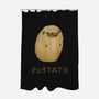 Pugtato-none polyester shower curtain-SophieCorrigan