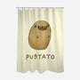 Pugtato-none polyester shower curtain-SophieCorrigan