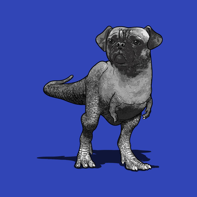 Pugussaurus Rex-none beach towel-JCMaziu