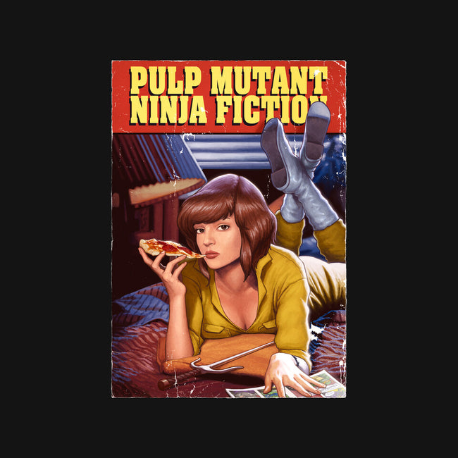 Pulp Mutant Ninja Fiction-mens long sleeved tee-Moutchy