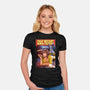 Pulp Mutant Ninja Fiction-womens fitted tee-Moutchy