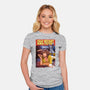 Pulp Mutant Ninja Fiction-womens fitted tee-Moutchy