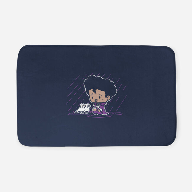 Purple Rain-none memory foam bath mat-SuperEmoFriends