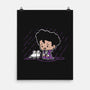 Purple Rain-none matte poster-SuperEmoFriends