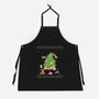 Purrrfect Christmas-unisex kitchen apron-LiRoVi