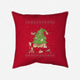 Purrrfect Christmas-none removable cover throw pillow-LiRoVi