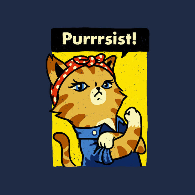 Purrrsist!-baby basic tee-vomaria