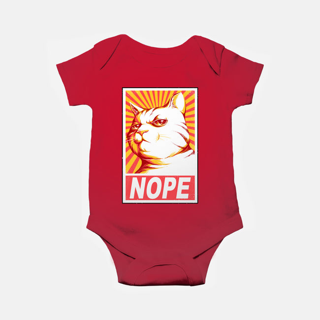 Obey Cats-baby basic onesie-tobefonseca