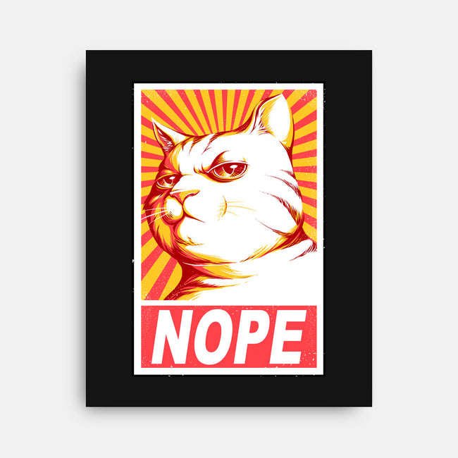 Obey Cats-none stretched canvas-tobefonseca