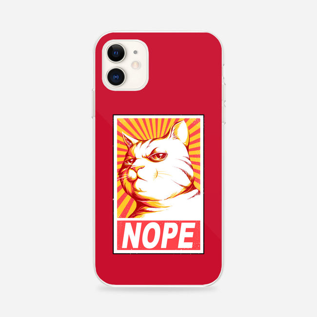 Obey Cats-iphone snap phone case-tobefonseca