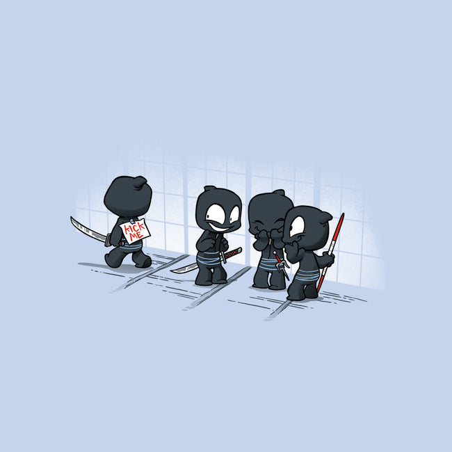Oblivious Ninja: Bullies-baby basic onesie-DoOomcat