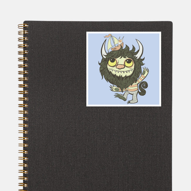 Ode to the Wild Things-none glossy sticker-wotto