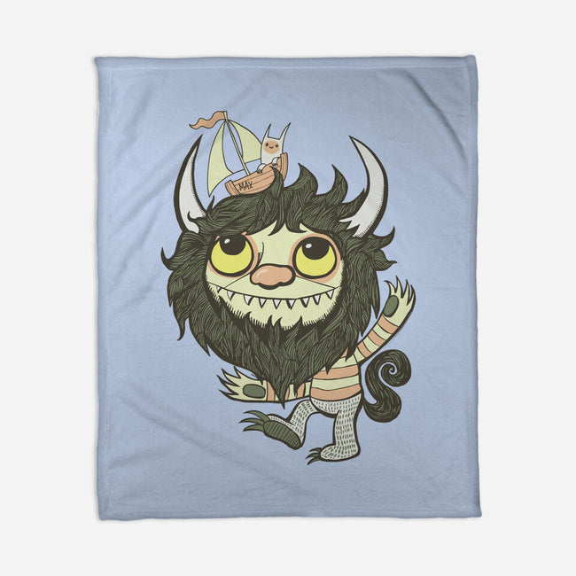 Ode to the Wild Things-none fleece blanket-wotto