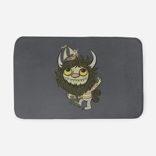 Ode to the Wild Things-none memory foam bath mat-wotto