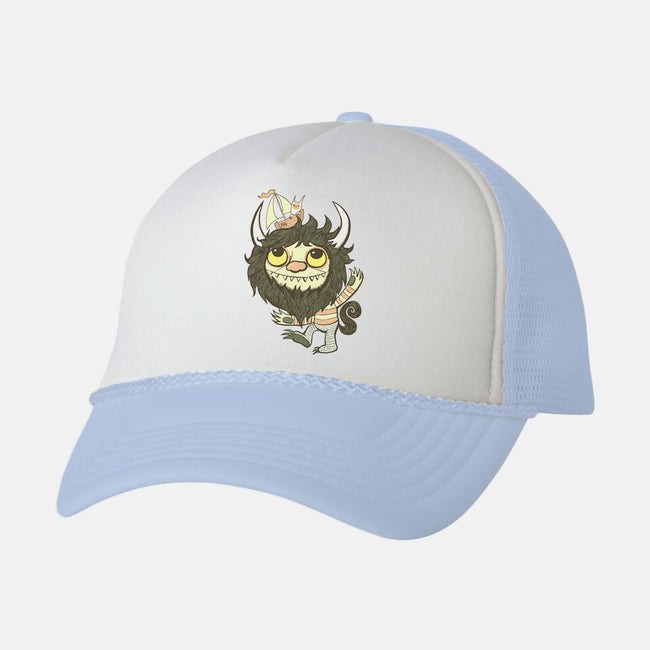 Ode to the Wild Things-unisex trucker hat-wotto