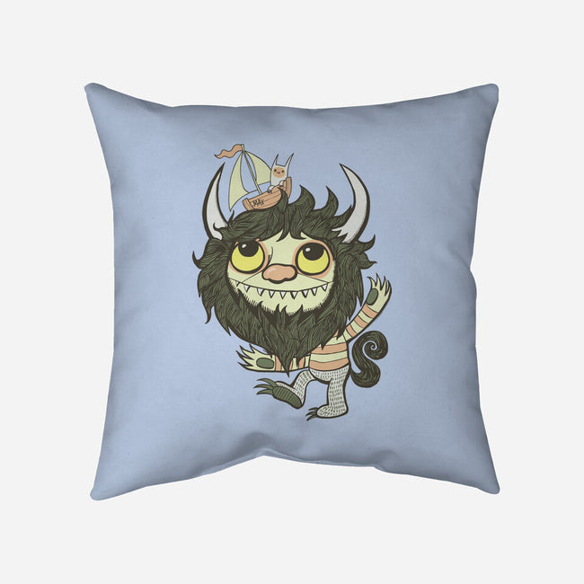 Ode to the Wild Things-none removable cover w insert throw pillow-wotto