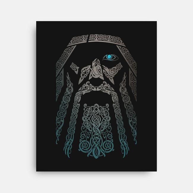 Odin-none stretched canvas-RAIDHO