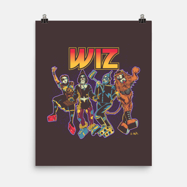 Off To Rock the Wiz-none matte poster-DonovanAlex