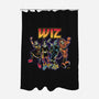 Off To Rock the Wiz-none polyester shower curtain-DonovanAlex