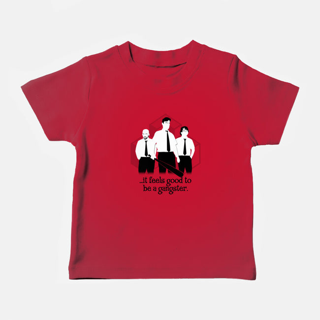 Office Gangsters-baby basic tee-shirtoid