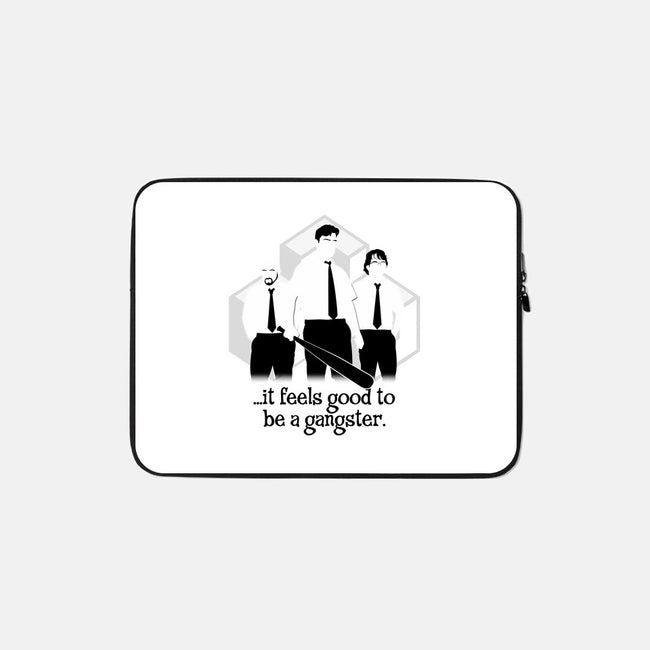 Office Gangsters-none zippered laptop sleeve-shirtoid