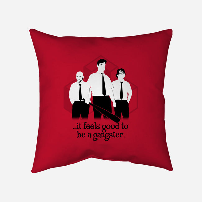Office Gangsters-none removable cover throw pillow-shirtoid
