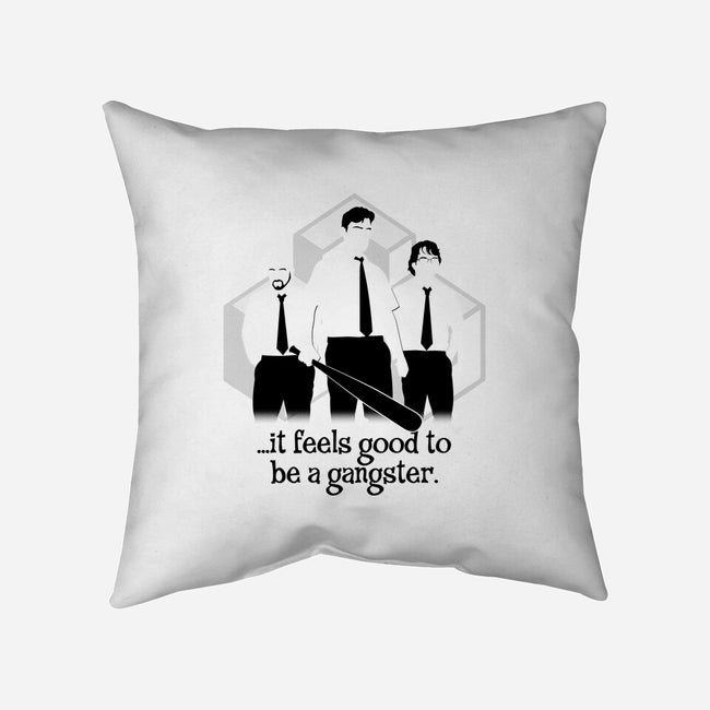 Office Gangsters-none removable cover throw pillow-shirtoid