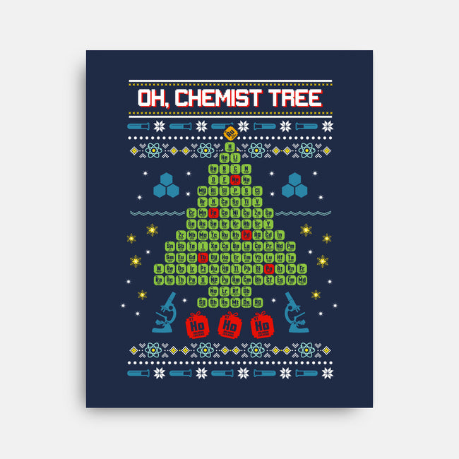 Oh, Chemist Tree!-none stretched canvas-neverbluetshirts